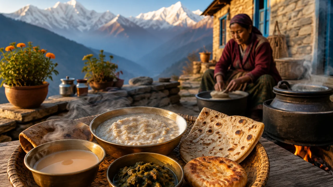 हिमालयी गाँवों में नाश्ते का महत्व